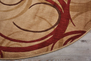 Nourison Somerset ST82 Beige Area Rug Detail Image