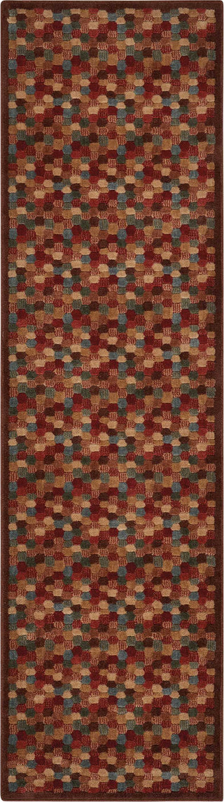 Nourison Somerset ST84 Multicolor Area Rug 2'3'' X 8' Runner