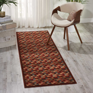 Nourison Somerset ST84 Multicolor Area Rug Room Image