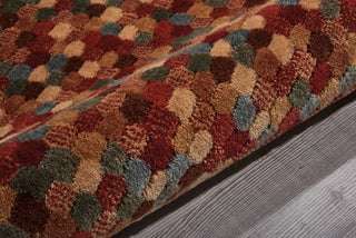 Nourison Somerset ST84 Multicolor Area Rug Detail Image