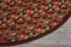 Nourison Somerset ST84 Multicolor Area Rug Detail Image