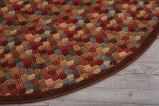 Nourison Somerset ST84 Multicolor Area Rug Detail Image