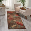 Nourison Somerset ST86 Multicolor Area Rug Room Image