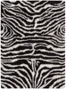 Nourison Splendor SPL17 Black White Area Rug main image