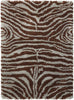 Nourison Splendor SPL17 Aqua Brown Area Rug