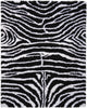 Nourison Splendor SPL17 Black White Area Rug 7'6'' X 9'6''