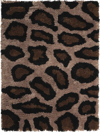 Nourison Splendor SPL18 Beige Black Area Rug Main Image