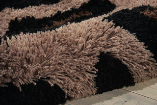 Nourison Splendor SPL18 Beige Black Area Rug Detail Image