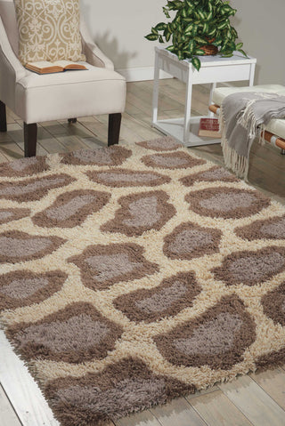 Nourison Splendor SPL18 Beige Area Rug Room Image Feature