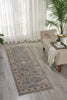 Nourison Serenade SRD01 Grey Area Rug by Michael Amini Room Image Feature