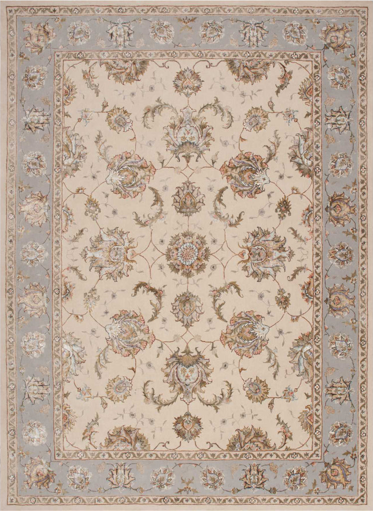 Nourison Serenade SRD01 Ivory/Grey Area Rug by Michael Amini main image