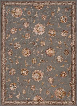 Nourison Serenade SRD02 Slate Area Rug by Michael Amini main image