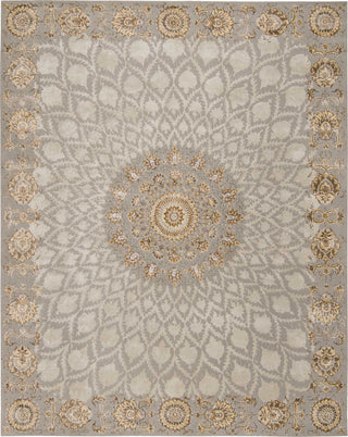 Nourison Serenade SRD03 Silver Area Rug by Michael Amini main image