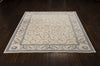 Nourison Somerset ST02 Ivory Blue Area Rug 6' X 8' Feature
