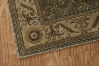Nourison Somerset ST02 Khaki Area Rug 4' X 6' Corner Shot