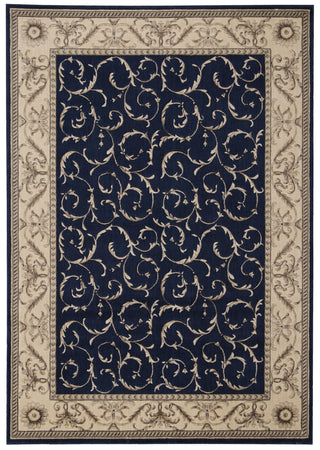 Nourison Somerset ST02 Navy Area Rug main image