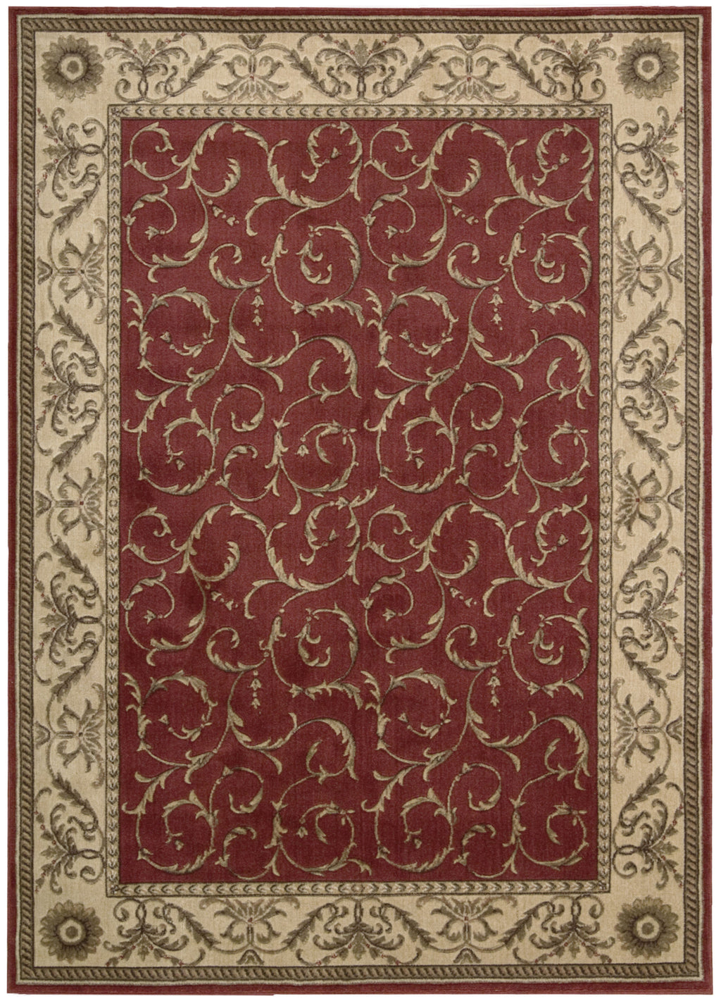 Nourison Somerset ST02 Red Area Rug – Incredible Rugs and Decor