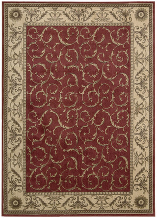 Nourison Somerset ST02 Red Area Rug main image