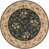 Nourison Somerset ST05 Navy Area Rug Round Image