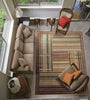 Nourison Somerset ST17 Multicolor Area Rug 8' X 11' Living Space Shot Feature