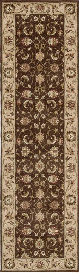 Nourison Somerset ST62 Brown Area Rug Runner Image