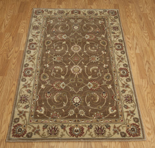 Nourison Somerset ST62 Taupe Area Rug 4' X 6' Floor Shot