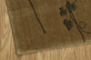 Nourison Somerset ST70 Gold Area Rug 4' X 6' Corner Shot