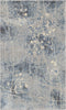 Nourison Somerset ST74 Silver Blue Area Rug 