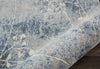 Nourison Somerset ST74 Silver Blue Area Rug Detail Image