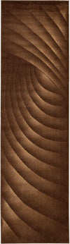 Nourison Somerset ST75 Chocolate Area Rug Runner Image