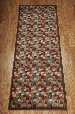 Nourison Somerset ST84 Multicolor Area Rug 2' X 6' Floor Shot