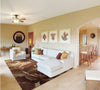 Nourison Somerset ST85 Multicolor Area Rug 6' X 8' Living Space Shot Feature