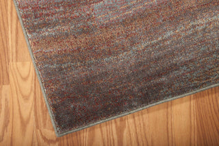 Nourison Somerset ST87 Aqua Area Rug Corner Image