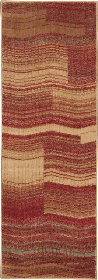 Nourison Somerset ST87 Flame Area Rug 