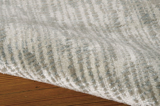 Nourison Starlight STA02 Pewter Area Rug 6' X 8' Texture Shot