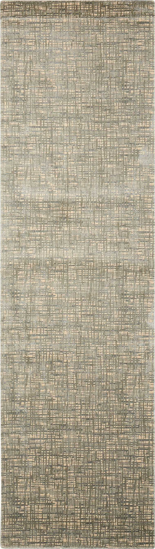 Nourison Starlight STA02 Sea Mist Area Rug 2'3'' X 8' Runner