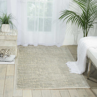 Nourison Starlight STA02 Sea Mist Area Rug Room Image Feature