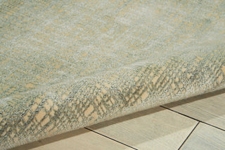 Nourison Starlight STA02 Sea Mist Area Rug Detail Image