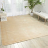 Nourison Starlight STA06 Oyster Area Rug Room Image Feature