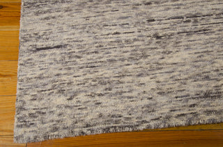 Nourison Sterling STER1 Grey Area Rug 5' X 8' Corner Shot