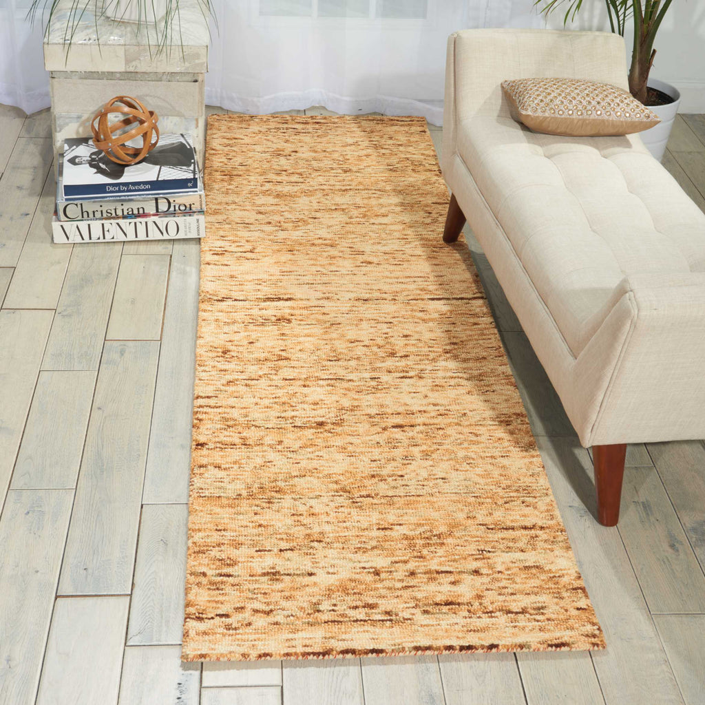Nourison Sterling STER1 Copper Area Rug Room Image Feature