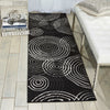 Nourison Studio STU03 Black Area Rug Room Image