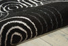 Nourison Studio STU03 Black Area Rug Detail Image