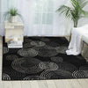 Nourison Studio STU03 Black Area Rug Room Image Feature