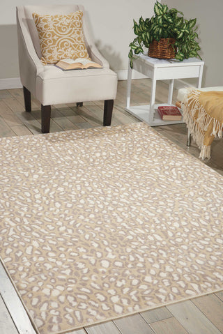 Nourison Studio STU04 Almond Area Rug Room Image Feature