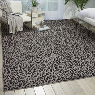 Nourison Studio STU04 Charcoal Area Rug Room Image Feature