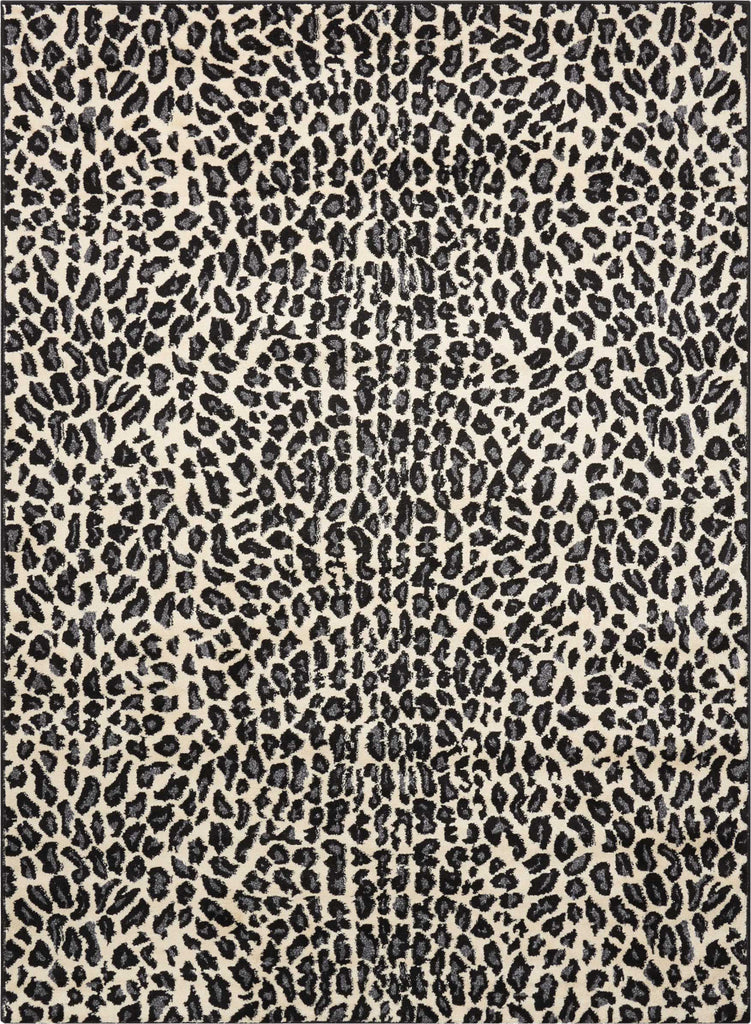 Nourison Studio STU04 Ivory/Black Area Rug