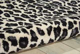 Nourison Studio STU04 Ivory/Black Area Rug Detail Image