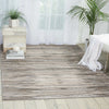 Nourison Studio STU07 Ivory/Grey Area Rug Room Image Feature