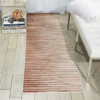 Nourison Studio STU07 Mocha Area Rug Room Image Feature